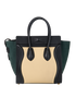 Micro Tri-Color Luggage, back view